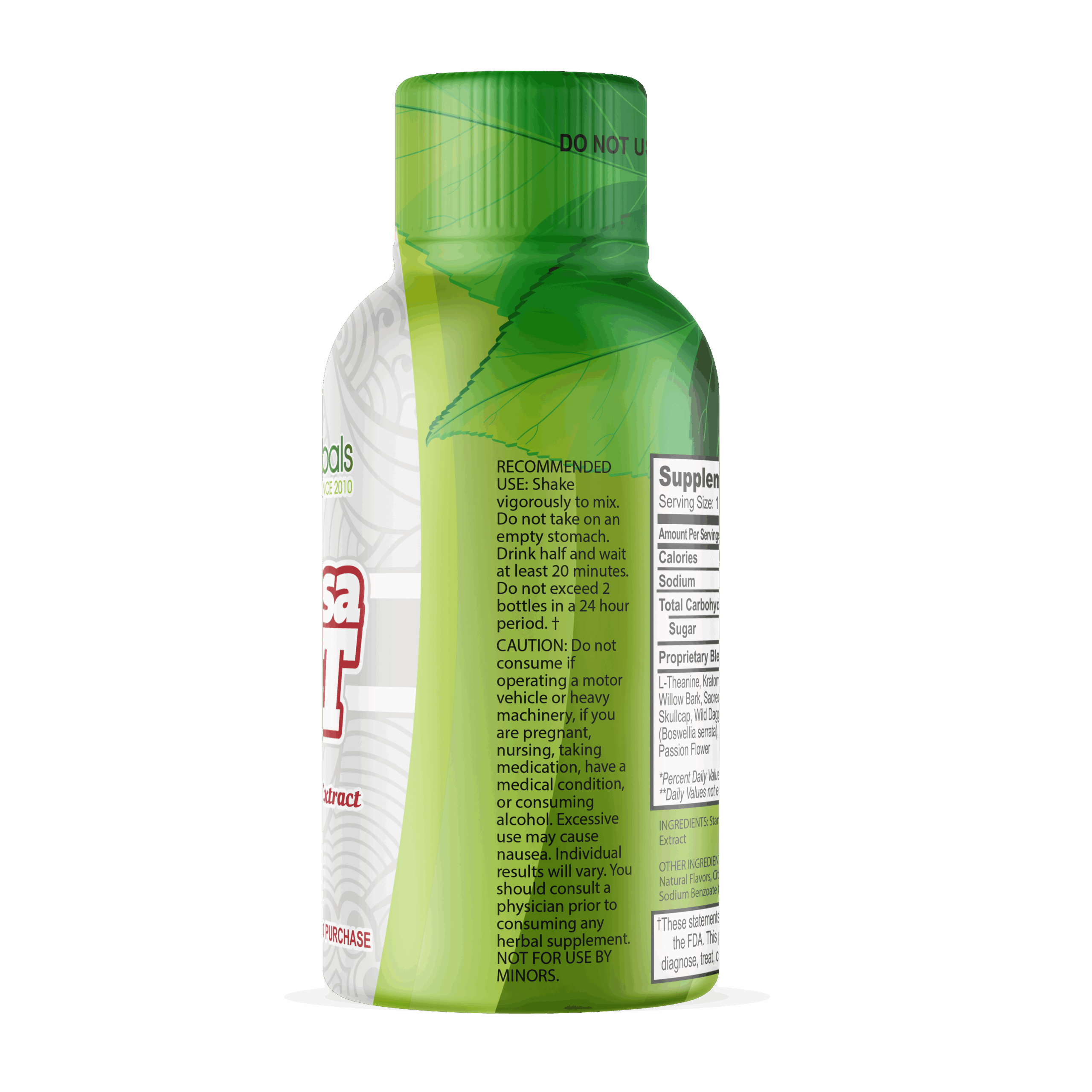 Speciosa Shot Warnings