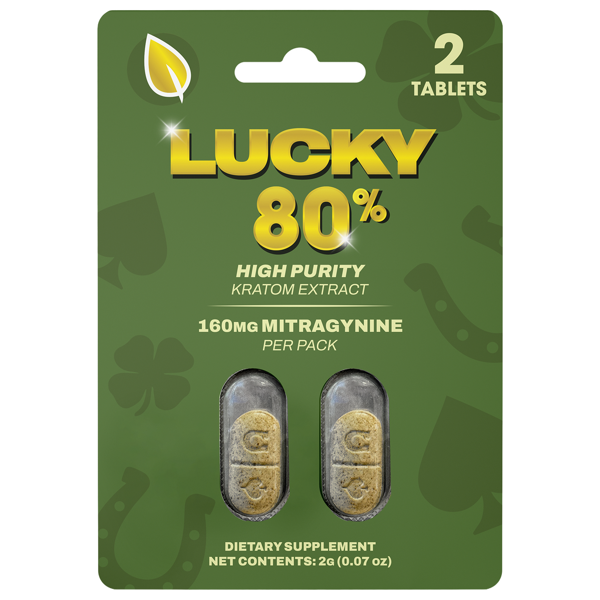 Lucky80 2ct Tablets - Updated