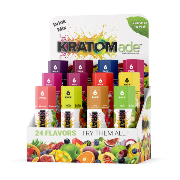 KRATOMade 12 Flavor Display Set