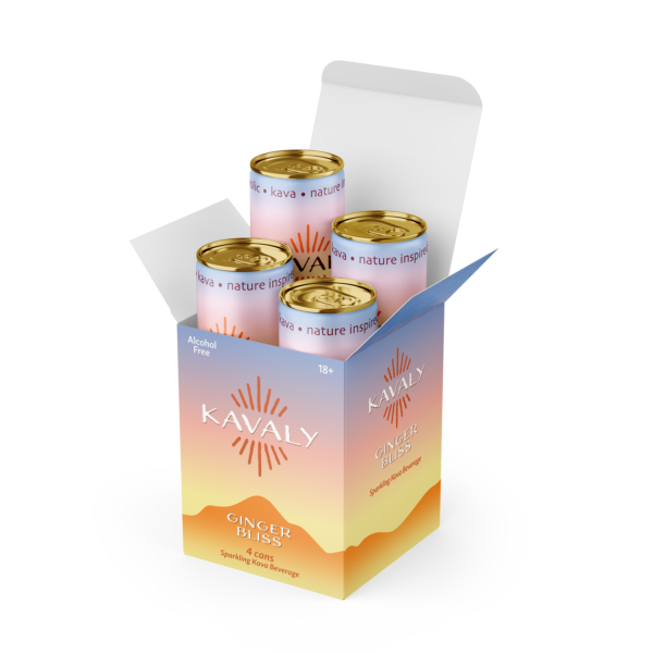 Kavaly Original Sparkling Beverage - Ginger Bliss - Image 2