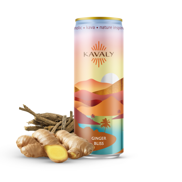 Kavaly Original Sparkling Beverage - Ginger Bliss