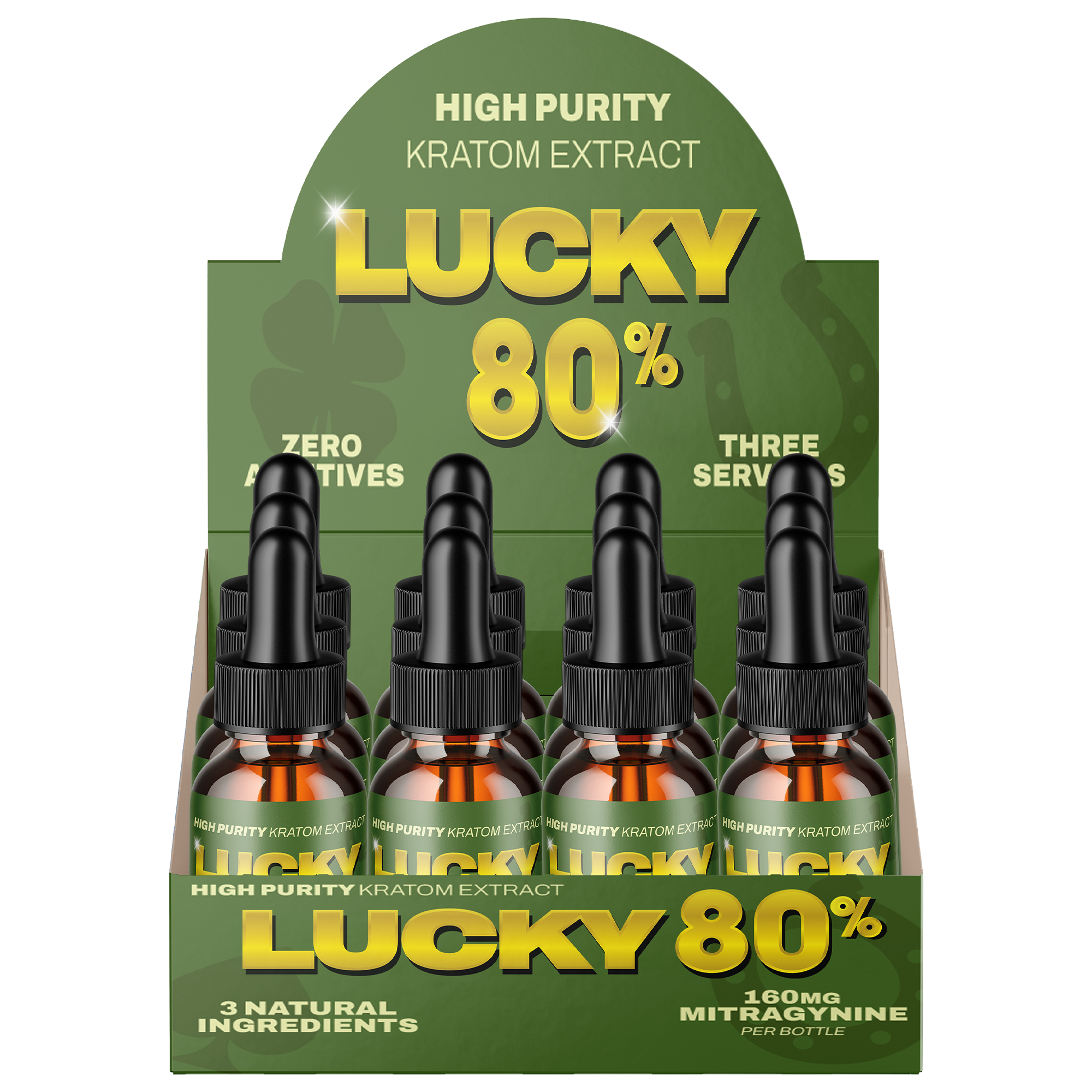 Lucky80 Liquid Extract 15mL 12ct Box